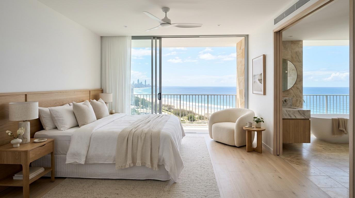 Ocean View Deluxe room at AusStayGuide